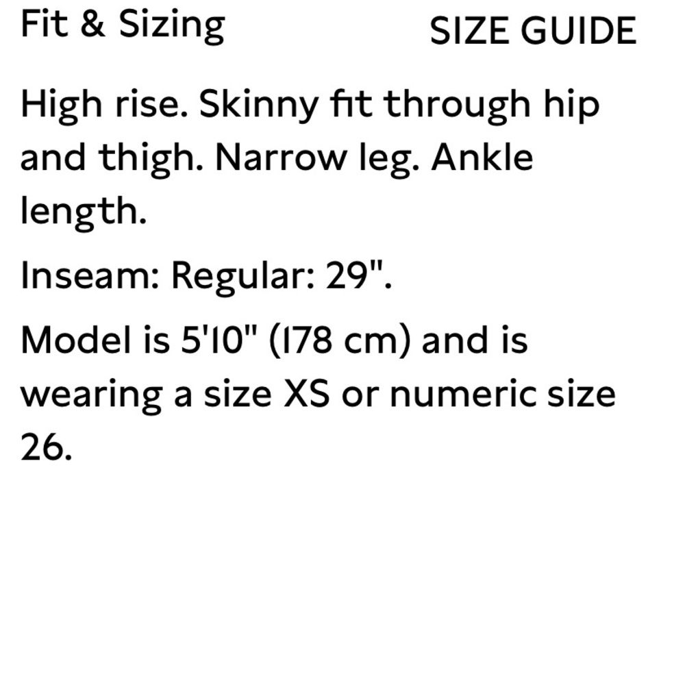 NWT Banana Republic High Rise Skinny Jeans - Picture 10 of 12